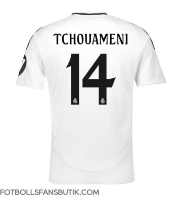 Real Madrid Aurelien Tchouameni #14 Replika Hemmatröja 2024-25 Kortärmad